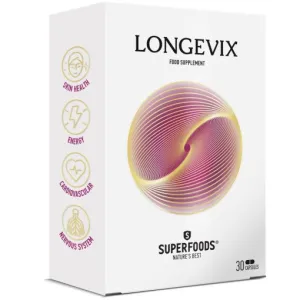 Maisto papildas SUPERFOODS LONGEVIX kapsulės N30