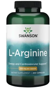 Maisto papildas SWANSON L-ARGININAS 500mg N200