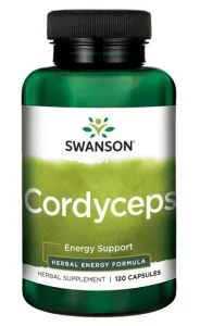 Maisto papildas SWANSON KORDICEPSAS 600mg N120