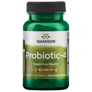 Maisto papildas SWANSON PROBIOTIC-4 N60