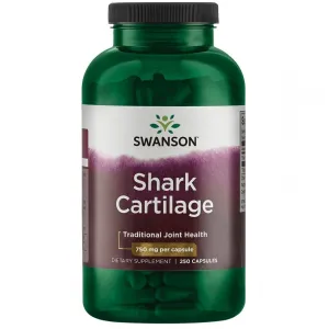 Maisto papildas SWANSON Ryklių kremzlės (Shark Cartilage) 750mg N250