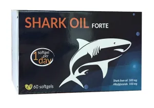 Maisto papildas Ryklio taukai Forte kapsulės N60