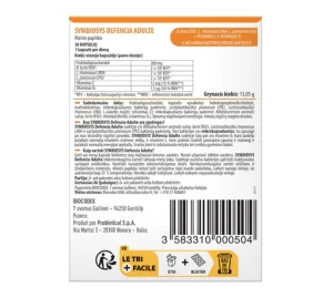 Maisto papildas SYMBIOSYS Defencia Adulte kapsulės N30