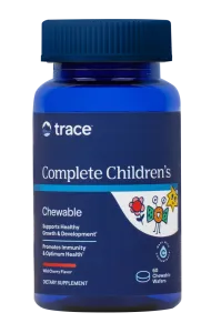 Maisto papildas TRACE MINERALS Multivitaminų ir mineralų kompleksas vaikams kramtomos tabletės N60