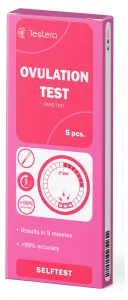 TESTERA ovuliacijos testas (juostelės) 5 vnt.