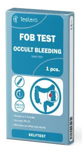 TESTERA FOB testas (slaptam kraujavimui aptikti) 1 vnt.