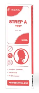 TESTERA Streptokoko A testas 1 vnt.