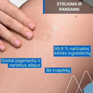 URIAGE Bariederm Cica Huile aliejus nuo strijų 100ml