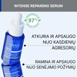 URIAGE Bariederm Cica kasdienis serumas 30ml