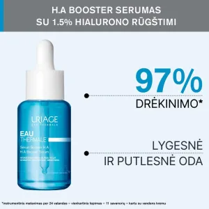 URIAGE Eau Thermale Booster H.A serumas 30ml