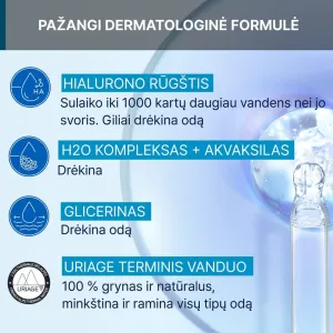 URIAGE Eau Thermale Gelee drėkinamasis gelis 40ml