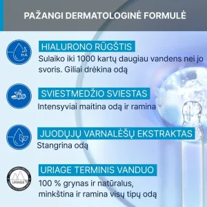 URIAGE Eau Thermale balzamas kūnui drėkinamasis 200ml