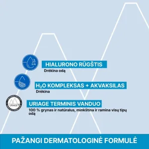 URIAGE Eau Thermale kremas drėkinamasis 40ml
