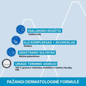 URIAGE Eau Thermale kremas paakiams 15ml