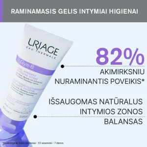 URIAGE GYN - 8 gelis intymiai higienai raminamasis 100ml