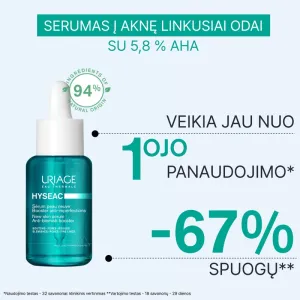 URIAGE Hyseac Booster veido serumas 30ml
