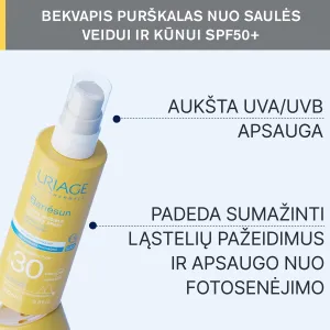 Uriage Bariesun purškalas be kvapiklių SPF50+ 200ml