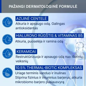 Uriage Cica Daily koncentruotas atkuriamasis kremas 50ml