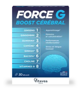 Maisto papildas VITAVEA Force G Boost Cerebral protinei veiklai kapsulės N30