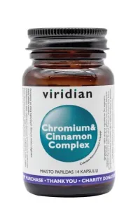 Maisto papildas VIRIDIAN Chromium & Cinnamon Complex - Sugar Detox Kit N14