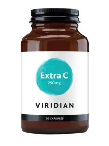 Maisto papildas VIRIDIAN Extra C 950mg Veg kapsulės N30
