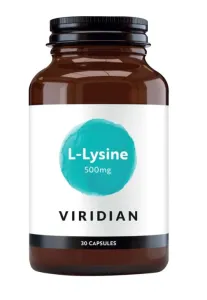 Maisto papildas VIRIDIAN L - Lysine 500mg kapsulės N30