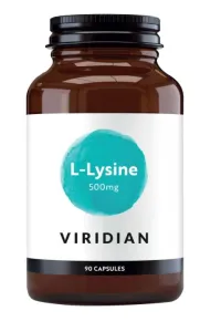 Maisto papildas VIRIDIAN L - Lysine 500mg kapsulės N90