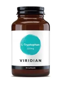 Maisto papildas VIRIDIAN L - Tryptophan 220mg kapsulės N90