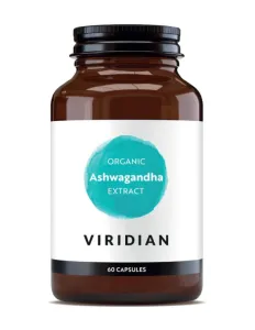 Maisto papildas VIRIDIAN Ashwagandha Extract su KSM-66 kapsulės N60