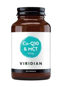 Maisto papildas VIRIDIAN Co - enzyme Q10 30mg su MCT kapsulės N30