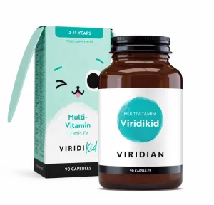 Maisto papildas VIRIDIAN Viridikid Multivitamin and Mineral kapsulės N90