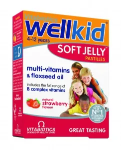 Maisto papildas VITABIOTICS WellKid kramtomos tabletės N30