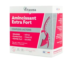 Maisto papildas VITAVEA Efektyviam lieknėjimui Extra strong slimming N20