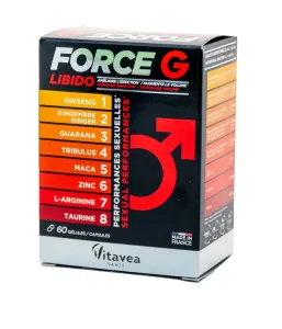 Maisto papildas VITAVEA Force G Libido seksualiniam tonusui N60