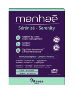 Maisto papildas VITAVEA Manhaé Sérénité vidinei moters harmonijai N30