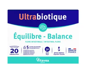 Maisto papildas VITAVEA Ultrabiotique Equilibre Balance N30