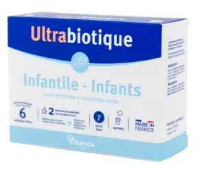 Maisto papildas VITAVEA Ultrabiotique gerosios bakterijos vaikams su vitaminais D3 ir A N7