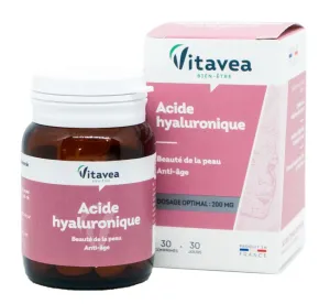 Maisto papildas VITAVEA Hyaluronic Acid hialurono rūgštis 200mg N30