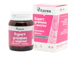 Maisto papildas VITAVEA Kovos su riebalais ir cukrumi ekspertas N40