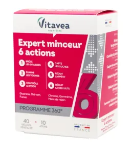 Maisto papildas VITAVEA Lieknėjimo ekspertas, 6 veiksmai N40