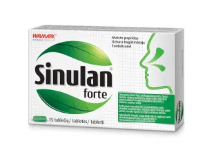 Maisto papildas WALMARK Sinulan Forte tabletės N15