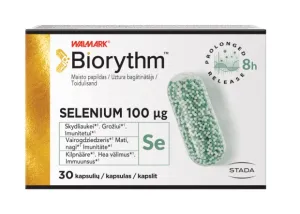 Maisto papildas WALMARK BIORYTHM SELENIUM 100 µg kapsulės N30