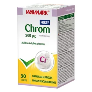 Maisto papildas WALMARK Chrom forte 200mcg N30
