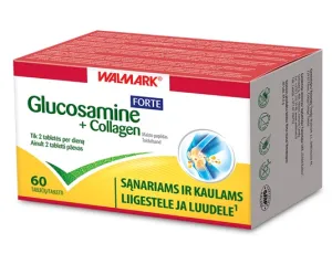 Maisto papildas WALMARK Glucosamine + Collagen Forte tabletės N60