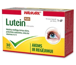 Maisto papildas WALMARK Lutein Plus N30