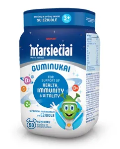 Maisto papildas WALMARK Marsiečiai guminukai su ežiuole N50