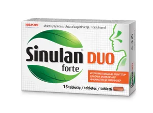 Maisto papildas WALMARK Sinulan Forte Duo tabletės N15