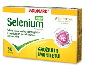 Maisto papildas WALMARK Selenium Aktiv N30