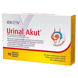 Maisto papildas WALMARK Urinal Akut tabletės N10