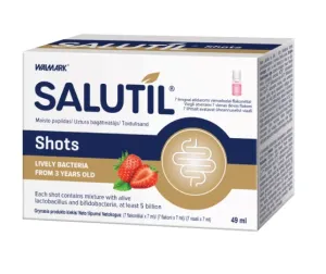 Maisto papildas WALMARK Salutil Shots buteliukai (braškių skonio) N7